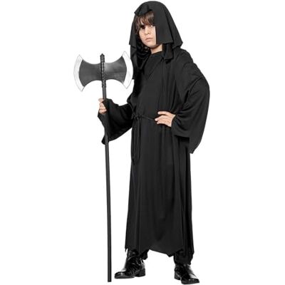 WILBERS & WILBERS 3001 barndräkt svart grim reaper, bödel, Grim Reaper, utklädnad, halloween, karneval WILBERS & WILBERS 3001 barndräkt svart grim reaper, bödel, Grim Reaper, utklädnad, halloween, karneval