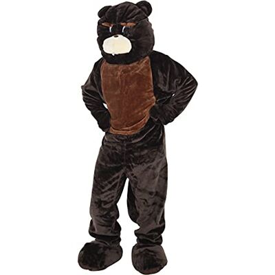 Dress Up America pojkar Vuxen Beaver Mascot kostym set kostym Dress Up America pojkar Vuxen Beaver Mascot kostym set kostym