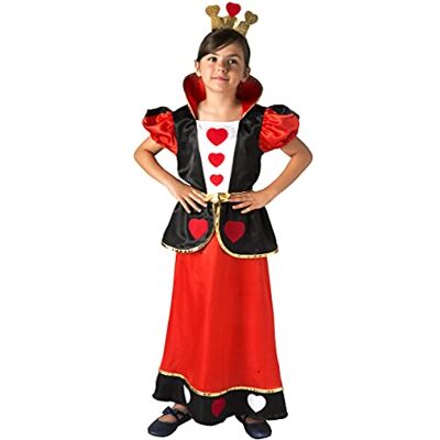 Ciao Queen of Hearts Wonderland costume disguise fancy dress girl (Size 5-7 years) Ciao Queen of Hearts Wonderland costume disguise fancy dress girl (Size 5-7 years)
