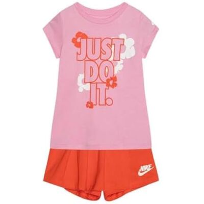 NIKE flickor Floral Skort Set 36l814 komplett NIKE flickor Floral Skort Set 36l814 komplett