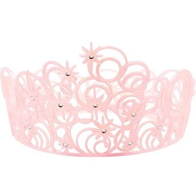 Disguise Wicked Glinda Crown kostymtillbehör, officiellt licensierat av , bekväm passform och detaljerad design, en storlek för barn Disguise Wicked Glinda Crown kostymtillbehör, officiellt licensierat av , bekväm passform och detaljerad design, en storlek för barn