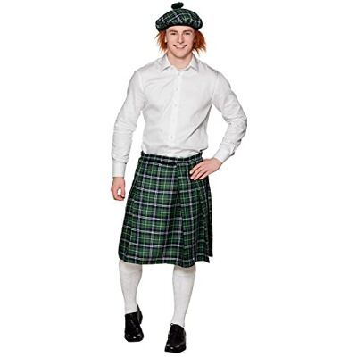 Boland – Skottset för män, rutig, kilt och barrätt, minikjol, mössa, skottin, lady, Skottland, St Patricks day, kostym, karneval, temafest Boland – Skottset för män, rutig, kilt och barrätt, minikjol, mössa, skottin, lady, Skottland, St Patricks day, kostym, karneval, temafest