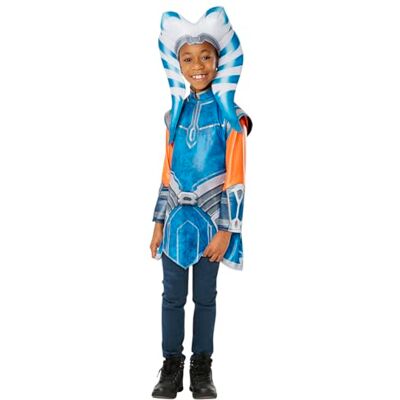 Rubie's Rubies Ahsoka Tano Classic kostym för flickor och pojkar, Tunika och huvudtillbehör, Star Wars Officer för Carnival Christmas, Födelsedag, Fester och Halloween. Rubie's Rubies Ahsoka Tano Classic kostym för flickor och pojkar, Tunika och huvudtillbehör, Star Wars Officer för Carnival Christmas, Födelsedag, Fester och Halloween.