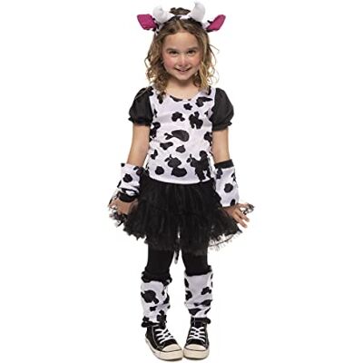 Rubie's Rubies Tutu ko tutu kostym för flickor, klänning med tutu och svans, pannband, vantar, strumpor, original, perfekt för halloween, jul, karneval och födelsedag. Rubie's Rubies Tutu ko tutu kostym för flickor, klänning med tutu och svans, pannband, vantar, strumpor, original, perfekt för halloween, jul, karneval och födelsedag.