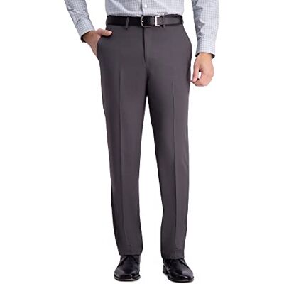 Haggar herr Kostymbyxor Premium Comfort Dress Pant-straight Fit Flat Front Reg. And Big & Tall Haggar herr Kostymbyxor Premium Comfort Dress Pant-straight Fit Flat Front Reg. And Big & Tall