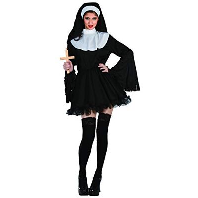 Ciao Nun Exorcist costume disguise fancy dress girl woman adult (One size 40-42) Ciao Nun Exorcist costume disguise fancy dress girl woman adult (One size 40-42)