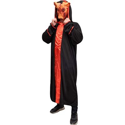 Ciao Evil Sect Horror Pig costume disguise fancy dress adult (One size) with vinyl mask Ciao Evil Sect Horror Pig costume disguise fancy dress adult (One size) with vinyl mask