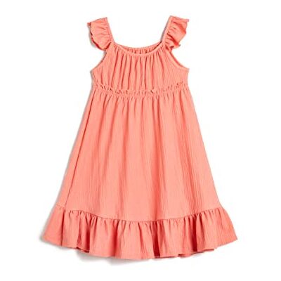 Koton flickor Midi Dress Strappy Tiered Cotton Klänning Koton flickor Midi Dress Strappy Tiered Cotton Klänning