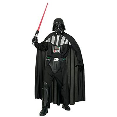 Rubie's Rubies officiella Disney Star Wars Darth Vader vuxen deluxe kostym, storlek X-Large, svart Halloween Rubie's Rubies officiella Disney Star Wars Darth Vader vuxen deluxe kostym, storlek X-Large, svart Halloween
