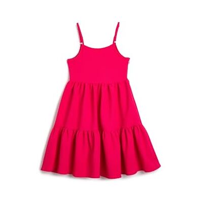 Koton flickor Tissued Voluminous Spaghetti Strappy Midi Dress Klänning Koton flickor Tissued Voluminous Spaghetti Strappy Midi Dress Klänning