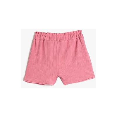 Koton flickor Shorts Shorts Elastic Waistband Shirred Textured Koton flickor Shorts Shorts Elastic Waistband Shirred Textured