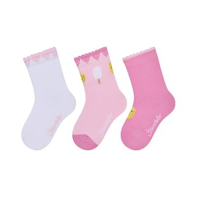 Sterntaler unisex bebis Socken 3er Eis Am Stiel Strumpor med 3 pinnglass Sterntaler unisex bebis Socken 3er Eis Am Stiel Strumpor med 3 pinnglass