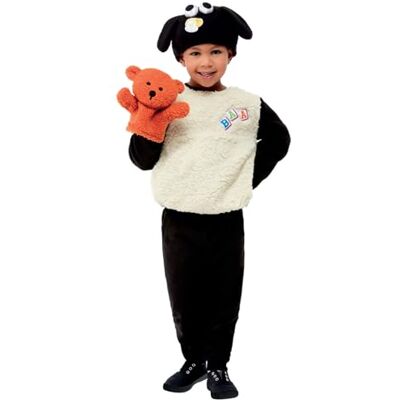 Smiffys Shaun the Sheep Timmy Costume, White Smiffys Shaun the Sheep Timmy Costume, White