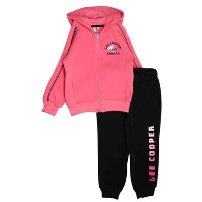 Lee Cooper Jogging för flickor, bekväma och snygga kläder, modern design för barn, rosa, Taille unique Lee Cooper Jogging för flickor, bekväma och snygga kläder, modern design för barn, rosa, Taille unique
