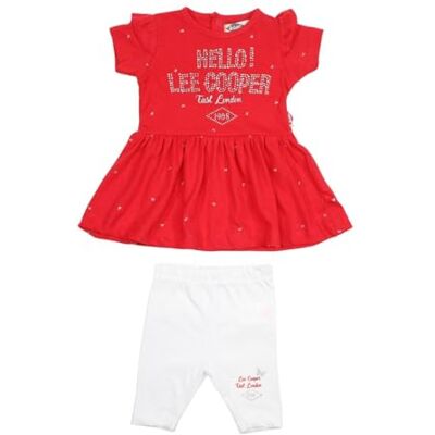 Lee Cooper Flickklänning, Rouge, 6 månader Lee Cooper Flickklänning, Rouge, 6 månader