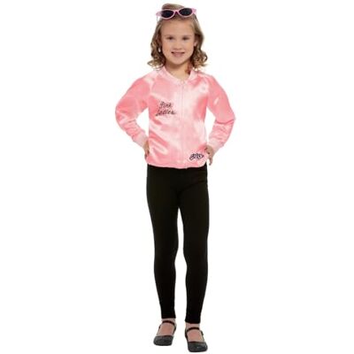 Smiffys Grease Pink Ladies Jacket (S) Smiffys Grease Pink Ladies Jacket (S)