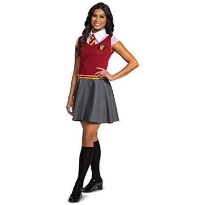 Disguise Women's Gryffindor, Red & Gray, XL (18-20) Disguise Women's Gryffindor, Red & Gray, XL (18-20)
