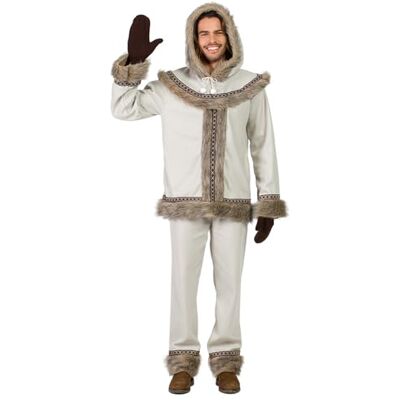 Boland Inuit Kostym Nanook - XL Boland Inuit Kostym Nanook - XL