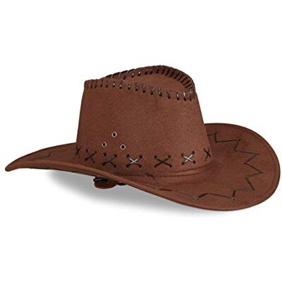 Relaxdays Cowboyhatt karneval, västernhatt, för vuxna Relaxdays Cowboyhatt karneval, västernhatt, för vuxna