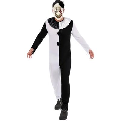 Rubie's Rubies officiella Terror clownkostym, maskeraddräkt för vuxna, storlek XS Rubie's Rubies officiella Terror clownkostym, maskeraddräkt för vuxna, storlek XS