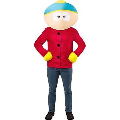 Rubie's Rubies vuxen komedi Central South Park Cartman kostym, Som visat, L Rubie's Rubies vuxen komedi Central South Park Cartman kostym, Som visat, L