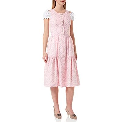 Berwin & Wolff Traditionell folkdräkt landDHAUS damklänning, ROSA, 38 Berwin & Wolff Traditionell folkdräkt landDHAUS damklänning, ROSA, 38
