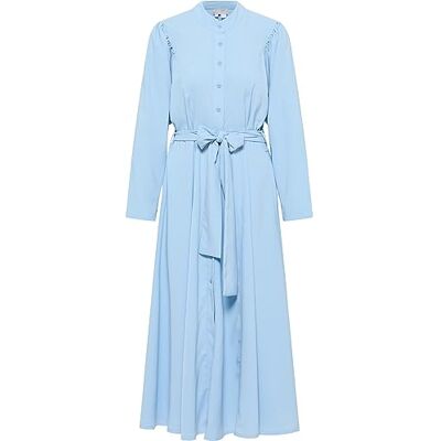 JANTJEL Långärmad damklänning, 25225440-JA04, ljusblå, XL, Långärmad klänning, XL JANTJEL Långärmad damklänning, 25225440-JA04, ljusblå, XL, Långärmad klänning, XL