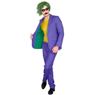 Lila clownkostym för män - Kostymer Lila clownkostym för män - Kostymer