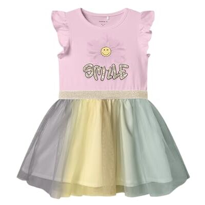 NAME IT Namn IT flicka Nmfarnina glad Ss tyllklänning SMI, Ballerina, 104 NAME IT Namn IT flicka Nmfarnina glad Ss tyllklänning SMI, Ballerina, 104