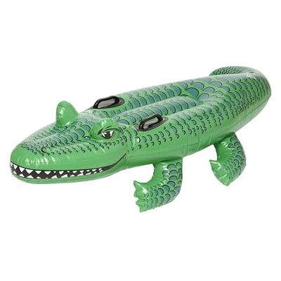 Smiffys Crocodile, Green, Inflatable, Approx 140cm Smiffys Crocodile, Green, Inflatable, Approx 140cm