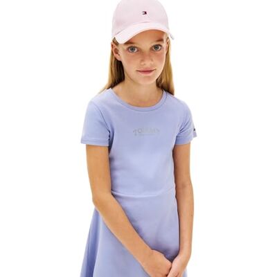 Tommy Hilfiger flickor Skater Dress Ss Kg0kg09284 Utsvängd klänning Tommy Hilfiger flickor Skater Dress Ss Kg0kg09284 Utsvängd klänning