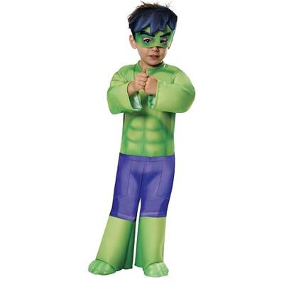 Rubie's Spidey och hennes extraordinära vänner officiell Hulk-förklädnad 2–3 år Rubie's Spidey och hennes extraordinära vänner officiell Hulk-förklädnad 2–3 år