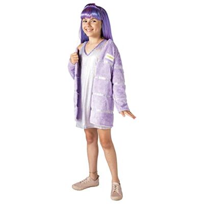 Ciao Violet Willow dress costume disguise official Rainbow High girl (Size 4-6 years) with ecological fur e wig Ciao Violet Willow dress costume disguise official Rainbow High girl (Size 4-6 years) with ecological fur e wig