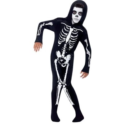 Smiffys Skeleton Costume, Black (L) Smiffys Skeleton Costume, Black (L)
