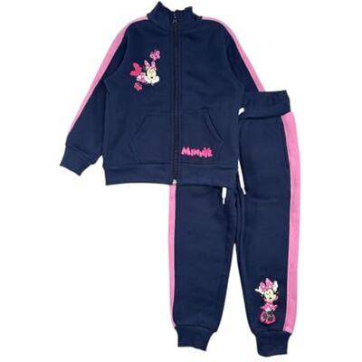 Disney Jogging Mimmi, bekväma kläder för flickor, perfekt för ditt barns dagliga aktiviteter, Marin, One Size Disney Jogging Mimmi, bekväma kläder för flickor, perfekt för ditt barns dagliga aktiviteter, Marin, One Size