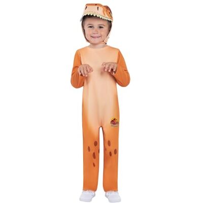 Rubie's Rubies Officiell Jurassic World Toddler T-Rex kostym, barn maskeraddräkt storlek 1-2 år Halloween Rubie's Rubies Officiell Jurassic World Toddler T-Rex kostym, barn maskeraddräkt storlek 1-2 år Halloween