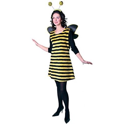 Festartikel-Müller Festartikel Müller Bidräkt med vingar och kännare karneval storlek 44/46 polyakryl, polyester, polypropen, 119,412,45 gul-svart Festartikel-Müller Festartikel Müller Bidräkt med vingar och kännare karneval storlek 44/46 polyakryl, polyester, polypropen, 119,412,45 gul-svart