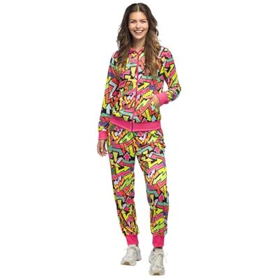 Boland Women's Trainingsanzug Street Art träningsoverall, flerfärgad, XL, Flerfärgad, XL Boland Women's Trainingsanzug Street Art träningsoverall, flerfärgad, XL, Flerfärgad, XL