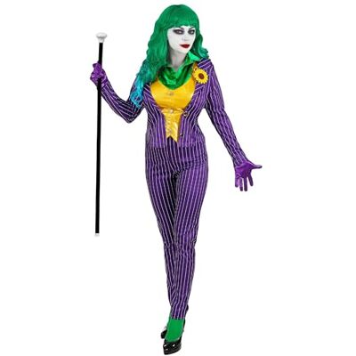 W WIDMANN MILANO Party Fashion Evil CLOWN" (jacka med skjorta och väst, byxor, gloves) – (L) W WIDMANN MILANO Party Fashion Evil CLOWN" (jacka med skjorta och väst, byxor, gloves) – (L)