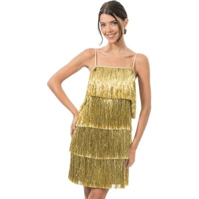 Chaks Kleid damklänning, Guld, S Chaks Kleid damklänning, Guld, S