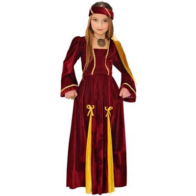 W WIDMANN MILANO Party Fashion WIDMANN 12536 – kostym prinsessa medelålder, storlek 5/7 år W WIDMANN MILANO Party Fashion WIDMANN 12536 – kostym prinsessa medelålder, storlek 5/7 år