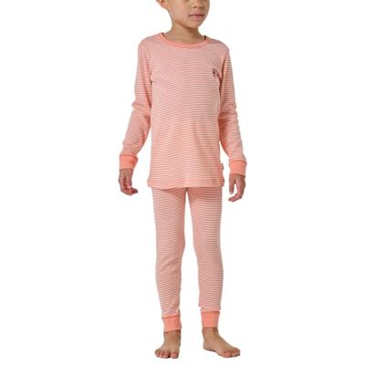 Schiesser flickor Mädchen Schlafanzug Lang Natural Love Pyjamasset Schiesser flickor Mädchen Schlafanzug Lang Natural Love Pyjamasset