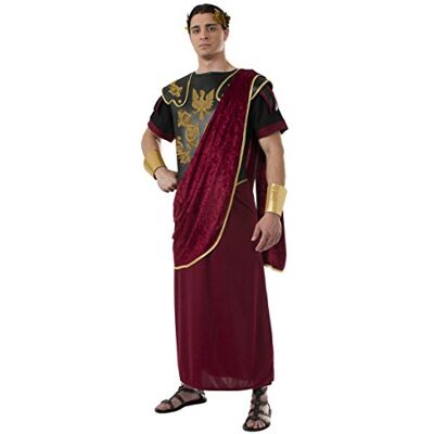 Rubie's Rubies Herr 810042 Julius Caesar-dräkt, Flerfärgad, S/M Rubie's Rubies Herr 810042 Julius Caesar-dräkt, Flerfärgad, S/M