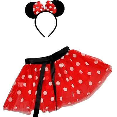 Ciao Srl - Set Topina Tutu E Cerchietto - Barnklädsel för utklädnad Ciao Srl - Set Topina Tutu E Cerchietto - Barnklädsel för utklädnad