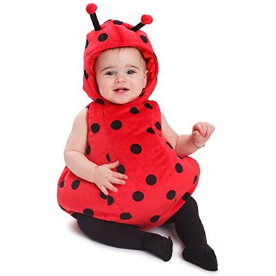 Dress Up America Baby Girl Ladybug Outfit Söt Nyckelpiga Spädbarnsdräkt För Småbarn Vacker klä Uppsättning För Rollspel Dress Up America Baby Girl Ladybug Outfit Söt Nyckelpiga Spädbarnsdräkt För Småbarn Vacker klä Uppsättning För Rollspel