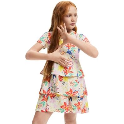 Desigual flickor Vest_flor Klänning Desigual flickor Vest_flor Klänning