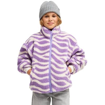 Roxy hel dragkedja polär fleece som elektroniska flickor lila Roxy hel dragkedja polär fleece som elektroniska flickor lila