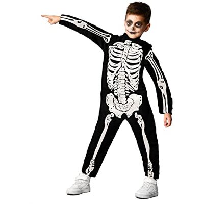 Ciao Skeleton costume disguise fancy dress suit boy (Size 5-7 years) Ciao Skeleton costume disguise fancy dress suit boy (Size 5-7 years)