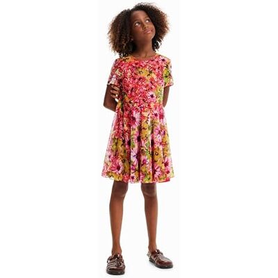 Desigual flickor Vest_garden 3012 Rosa Marlen klänning Desigual flickor Vest_garden 3012 Rosa Marlen klänning
