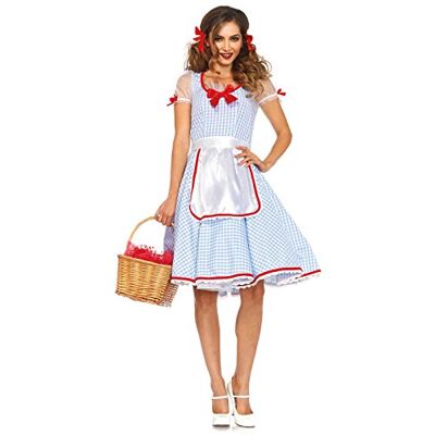 Leg Avenue 85509 Kansas Sweetie Kostüm, Größe Medium, EUR 38, blau/weiß Leg Avenue 85509 Kansas Sweetie Kostüm, Größe Medium, EUR 38, blau/weiß